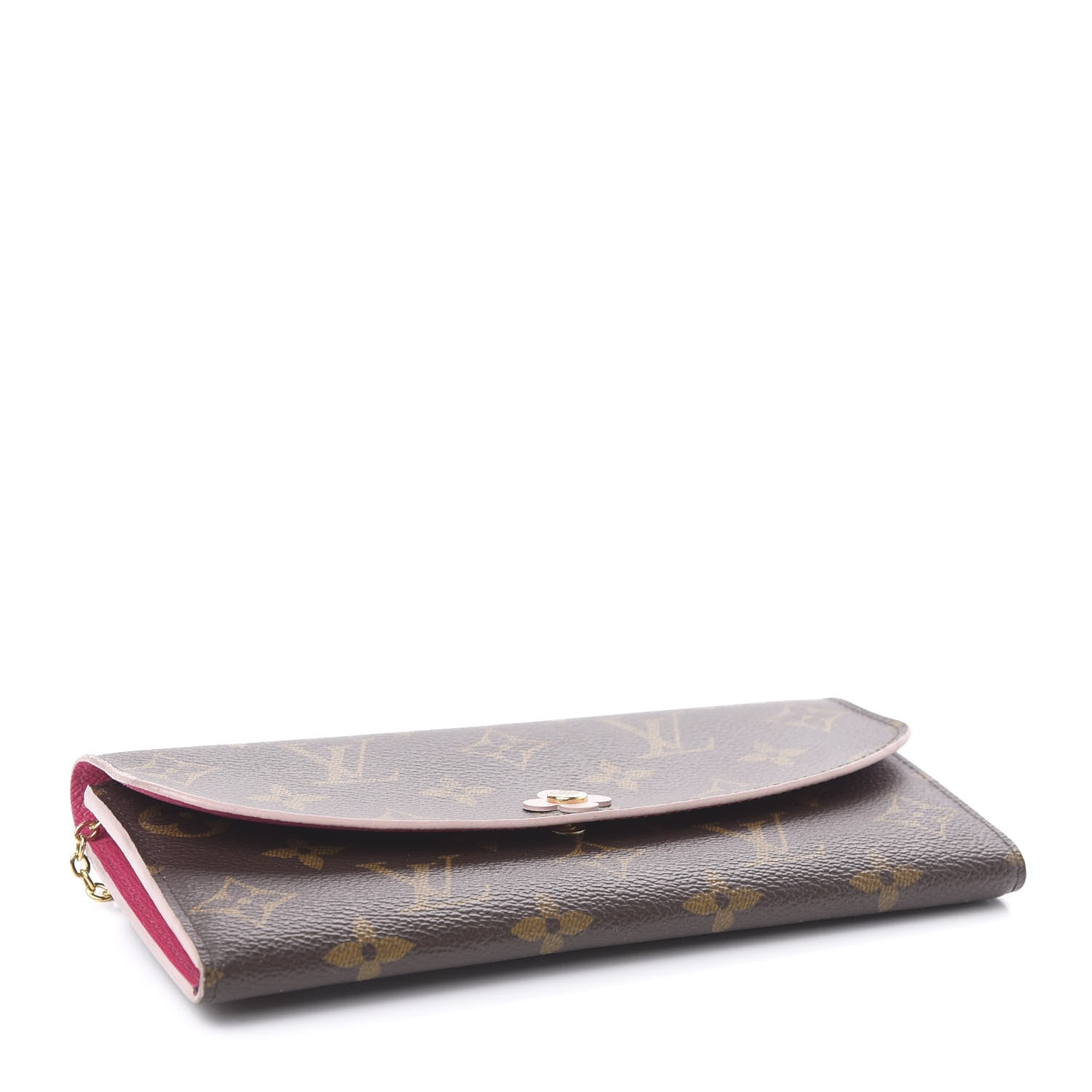 Louis Vuitton Monogram Bloom Flower Emilie Wallet 3 of 7
