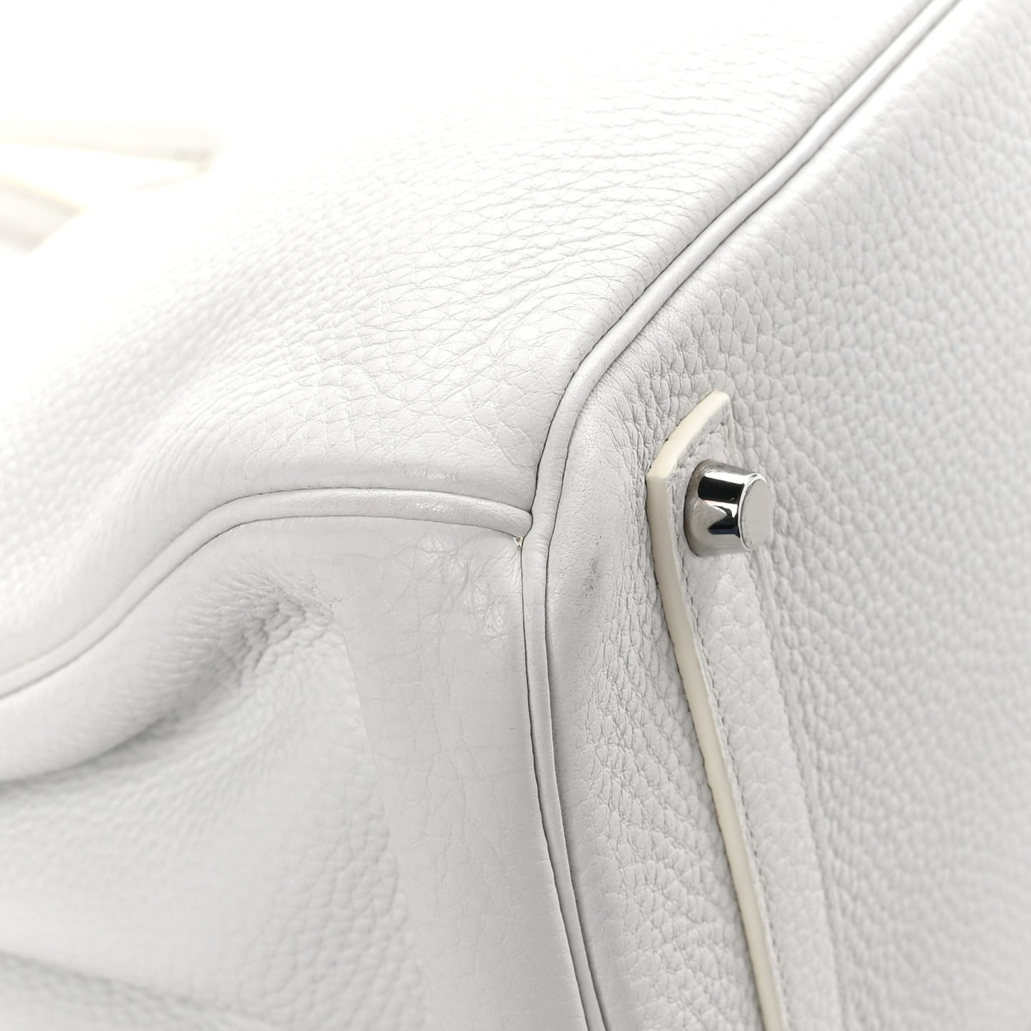 Taurillon Clemence BIRKIN 35 White