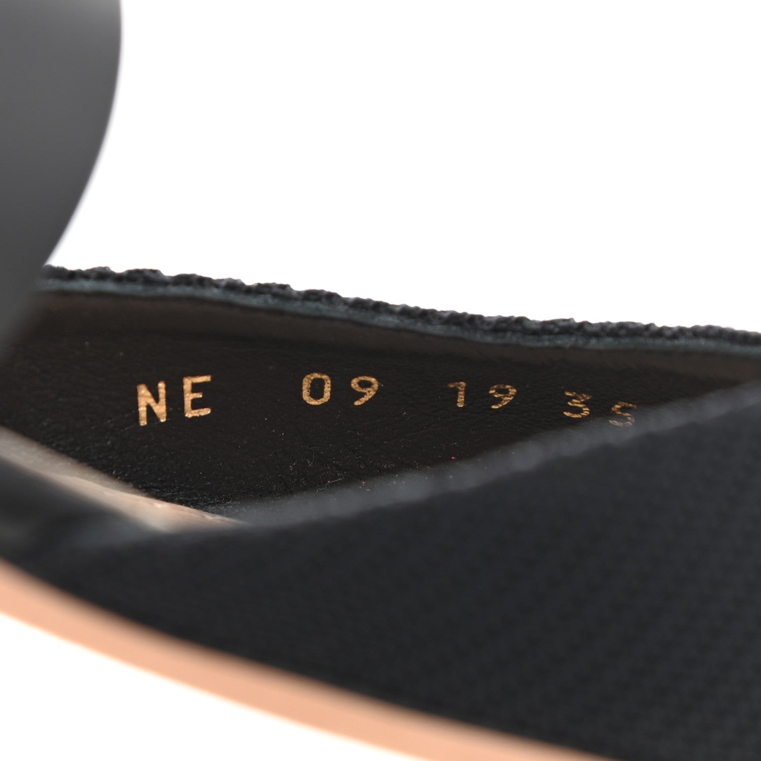 Christian Dior Technical Fabric D-Dior Ballerina Flat Mule 35 Black 8 of 8