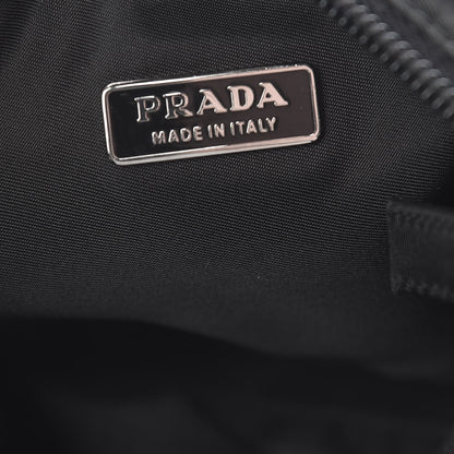 Prada Tessuto Nylon Pochette Bag Black 6 of 10