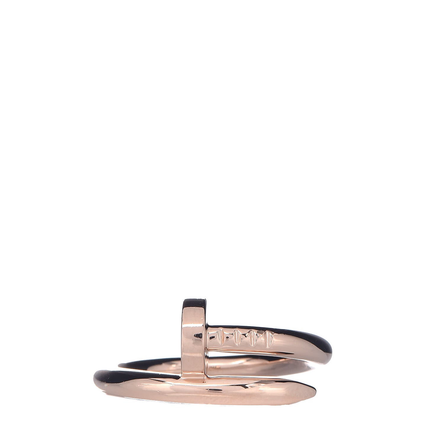 18K Pink Gold Juste Un Clou Ring 56 7.5