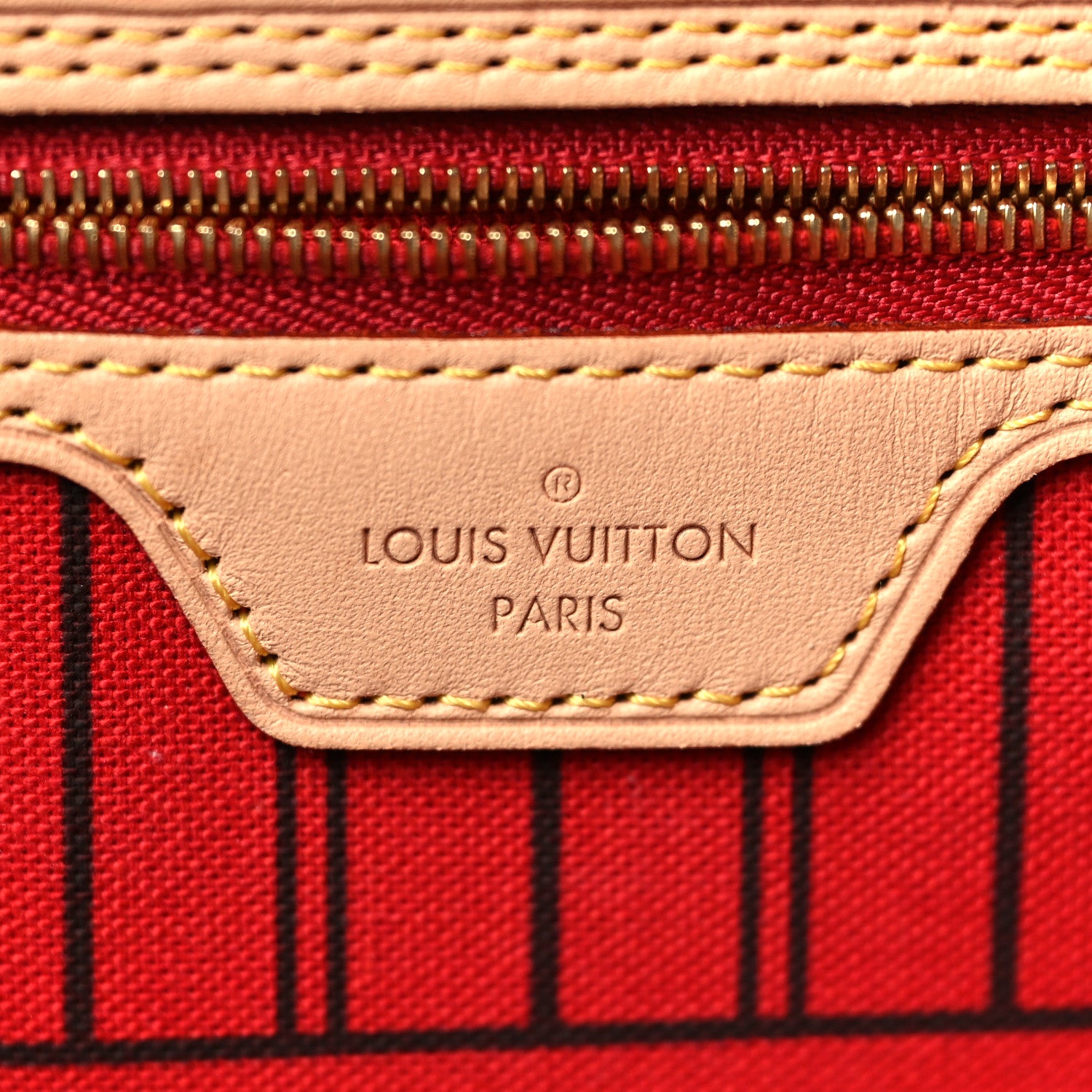 Louis Vuitton Monogram Neo Neverfull MM Cherry 7 of 10
