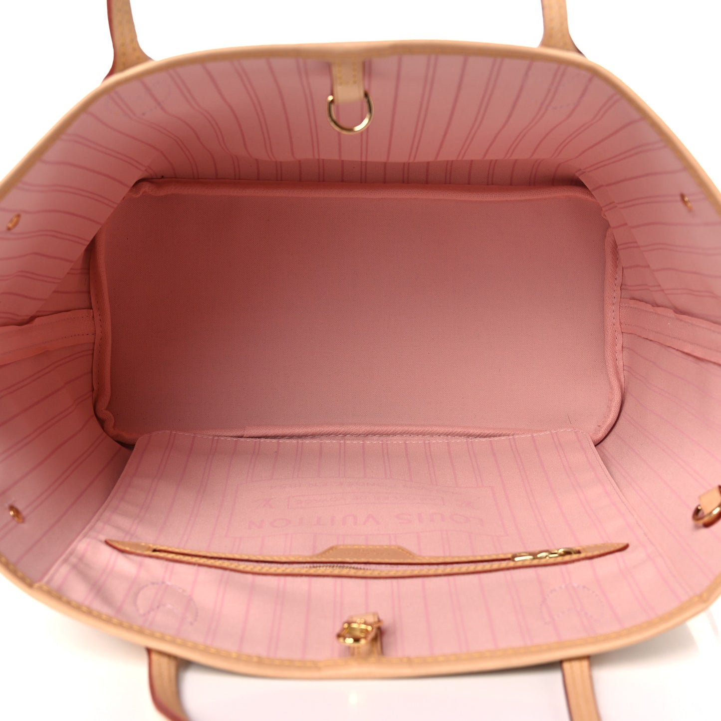 Damier Azur Neo Neverfull MM Rose Ballerine