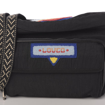 Gucci Nylon 80s Logo Patch Belt Bag Black 10 of 10