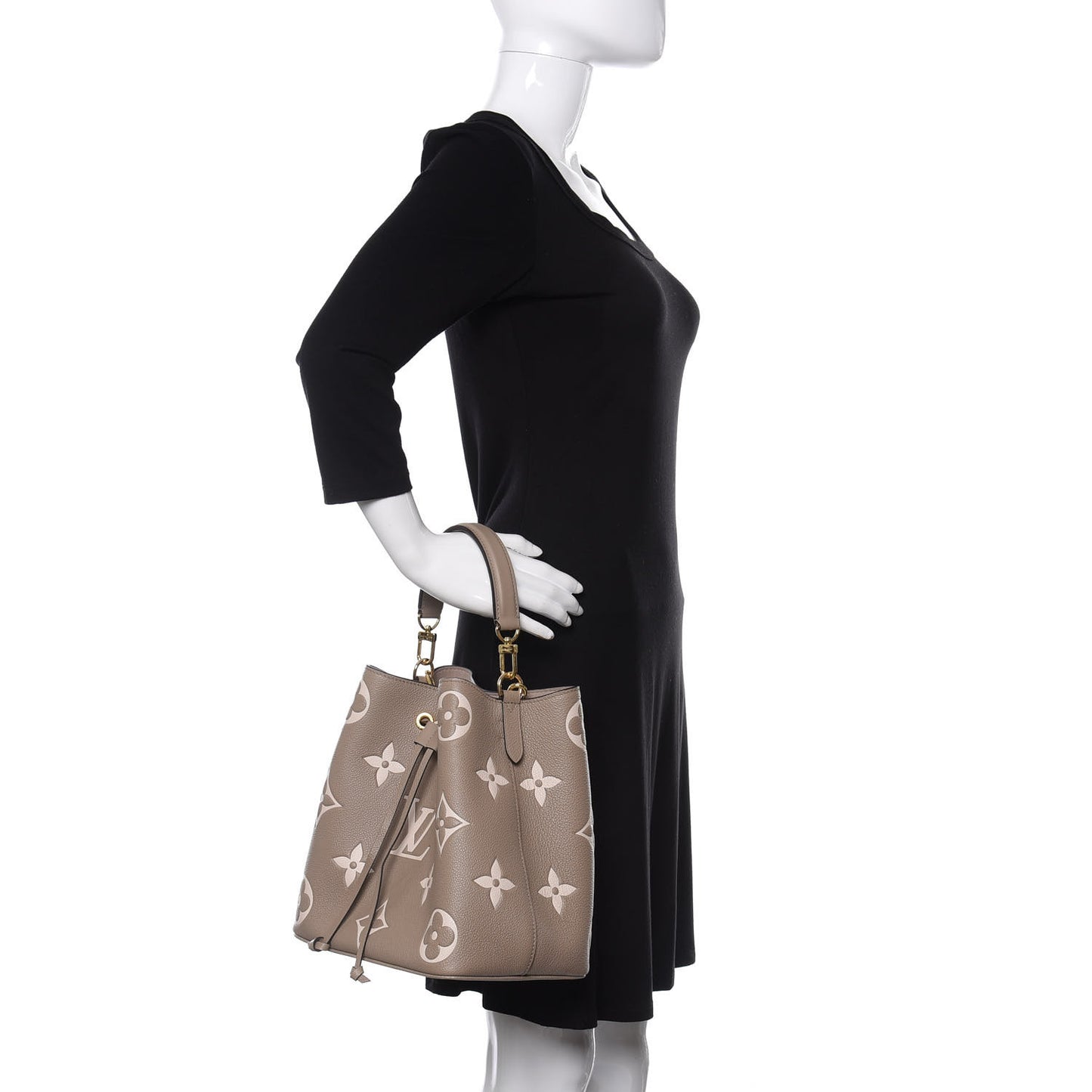 Empreinte Monogram Giant Neonoe MM Tourterelle Creme