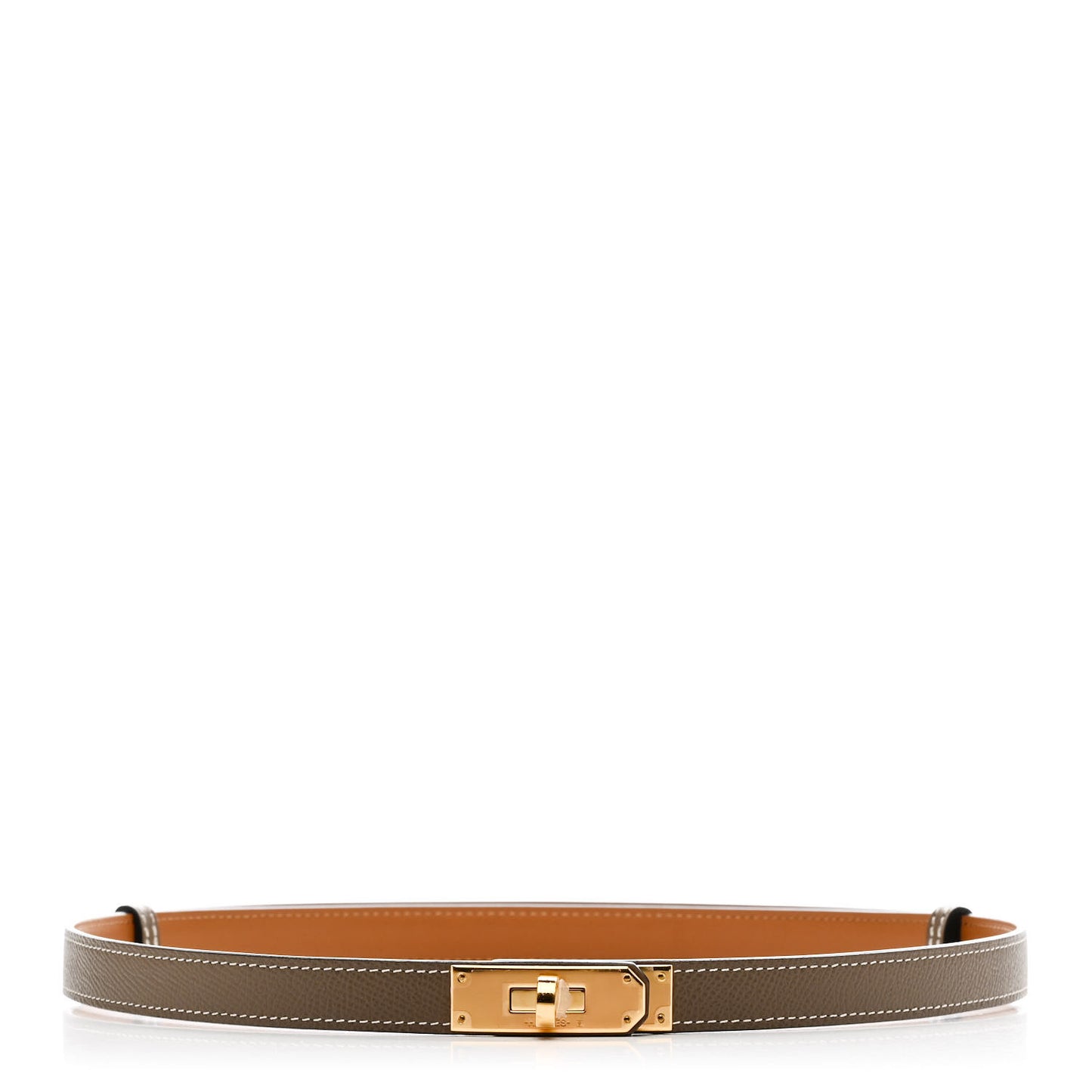 Epsom Kelly Belt Etoupe
