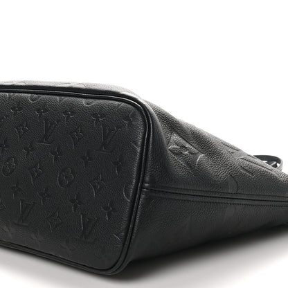 Louis Vuitton Empreinte Monogram Giant Neverfull MM Black 9 of 9