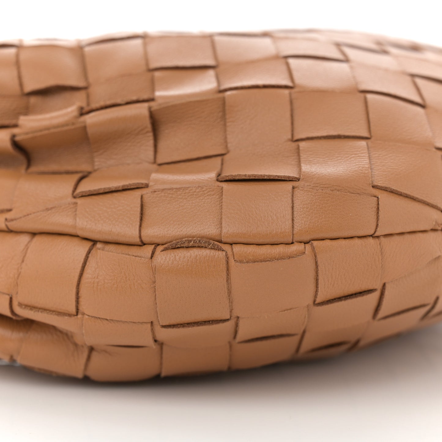 Nappa Intrecciato Mini Jodie Caramel