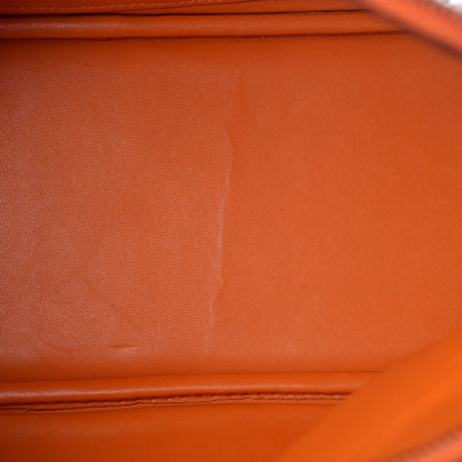Hermes Taurillon Clemence Bolide 31 Orange 9 of 17