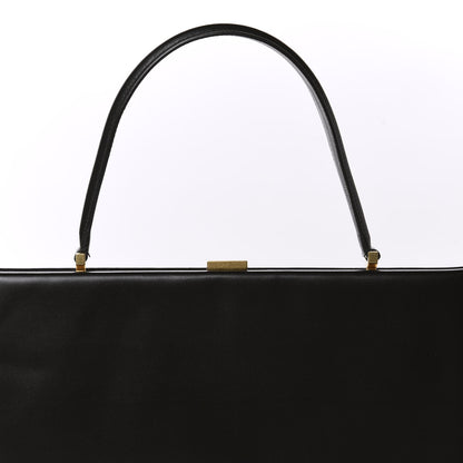 Celine Box Calfskin Medium Clasp Bag Black 12 of 12