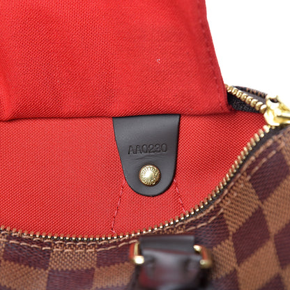 Louis Vuitton Damier Ebene Speedy Bandouliere 25 6 of 10