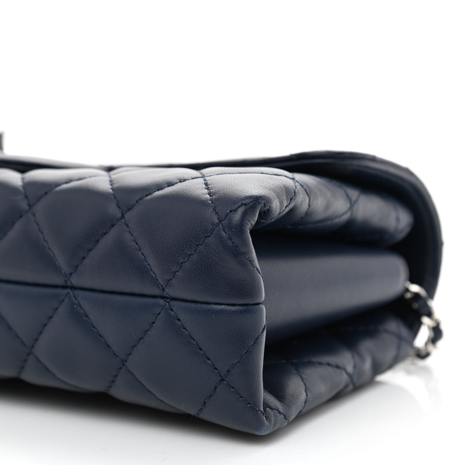 Chanel Lambskin Quilted By 4 Flap Crossbody Navy 10 of 10
