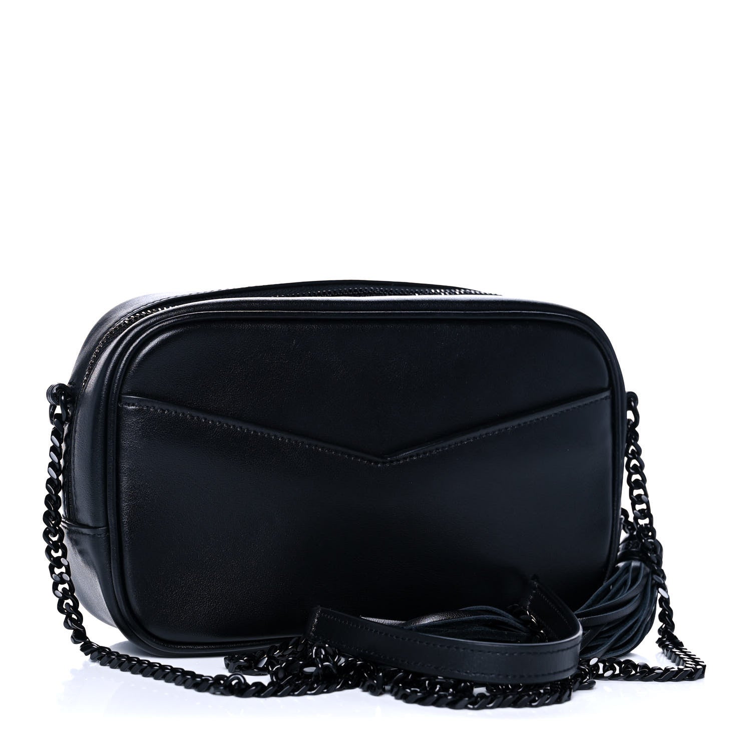Saint Laurent Canvas Calfskin Metallic Tiger Print Monogram Lou Camera Bag Multicolor 3 of 14