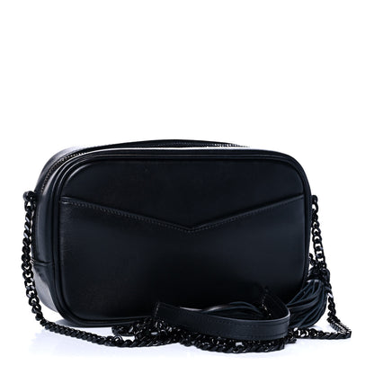 Saint Laurent Canvas Calfskin Metallic Tiger Print Monogram Lou Camera Bag Multicolor 3 of 14