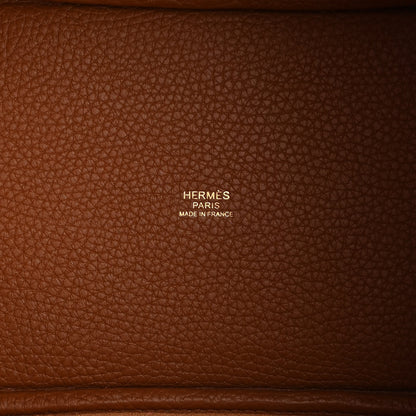 Hermes Taurillon Clemence Picotin Lock 18 PM Gold 6 of 11