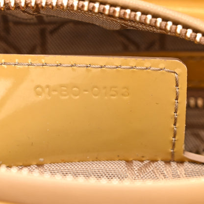 Christian Dior Patent Cannage Medium Lady Dior Beige 7 of 14