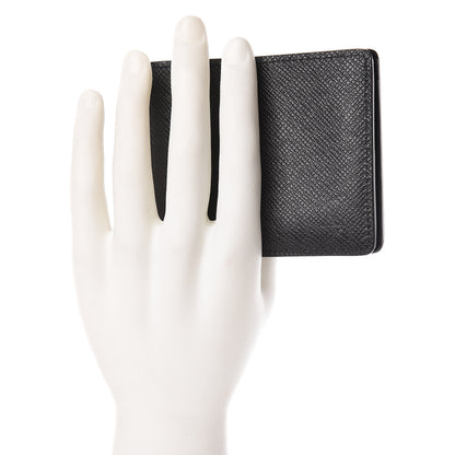 Louis Vuitton Taiga Slender ID Wallet Black 2 of 8