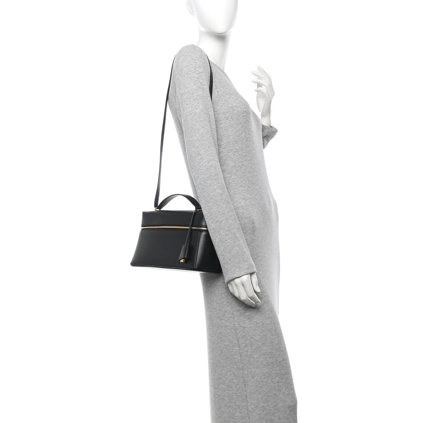 Calfskin Extra Bag L27 Black