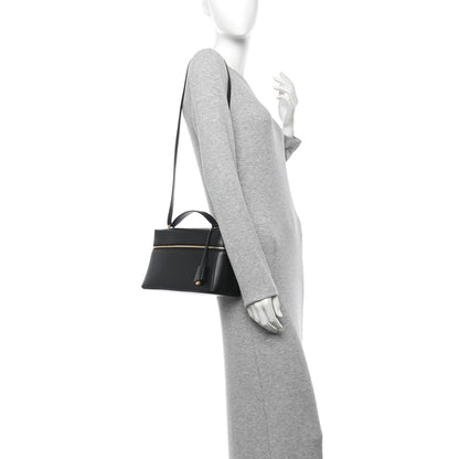 Loro Piana Calfskin Extra Bag L27 Black 2 of 10
