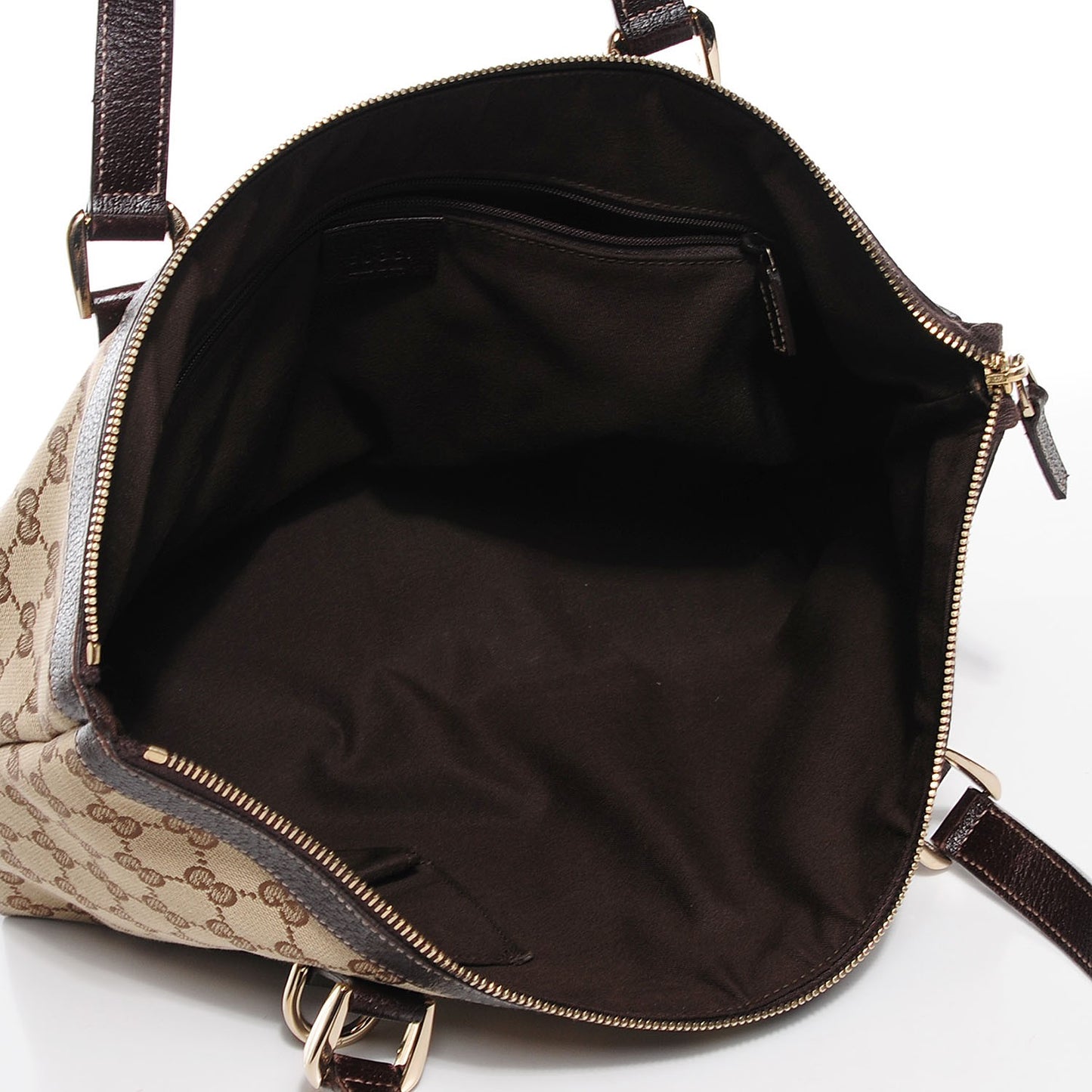 Monogram Medium Abbey Tote Brown