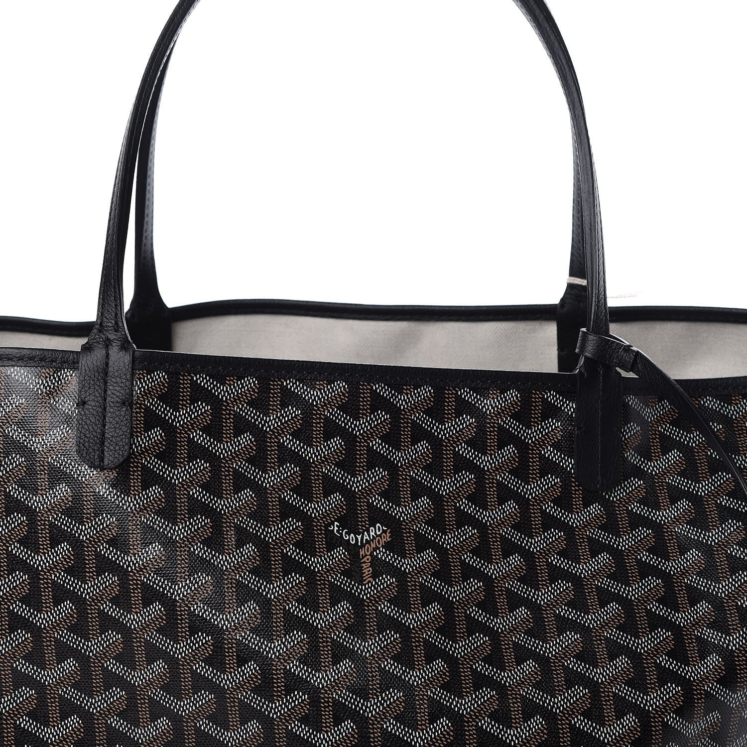 Goyard Goyardine Saint Louis GM Black 9 of 9