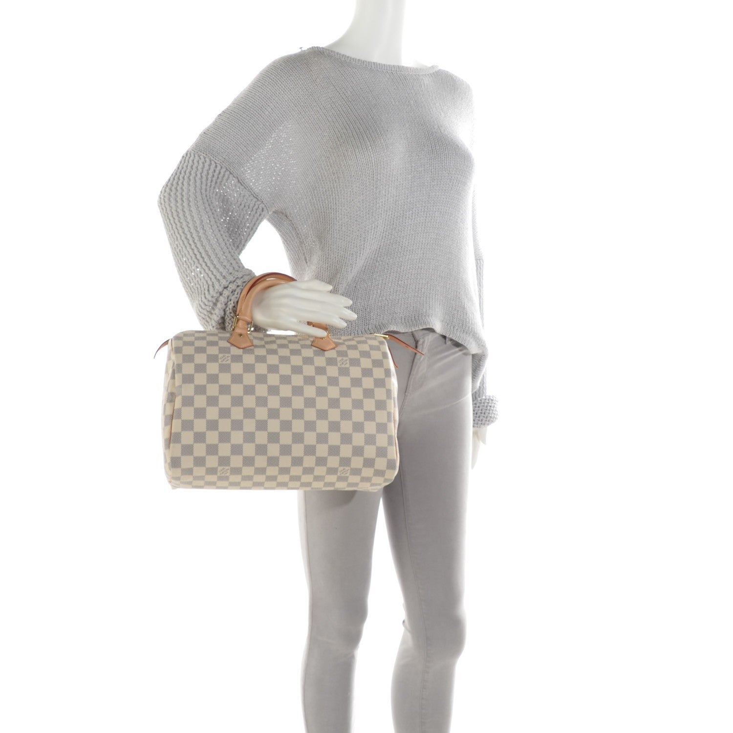 Louis Vuitton Damier Azur Speedy 30 2 of 8