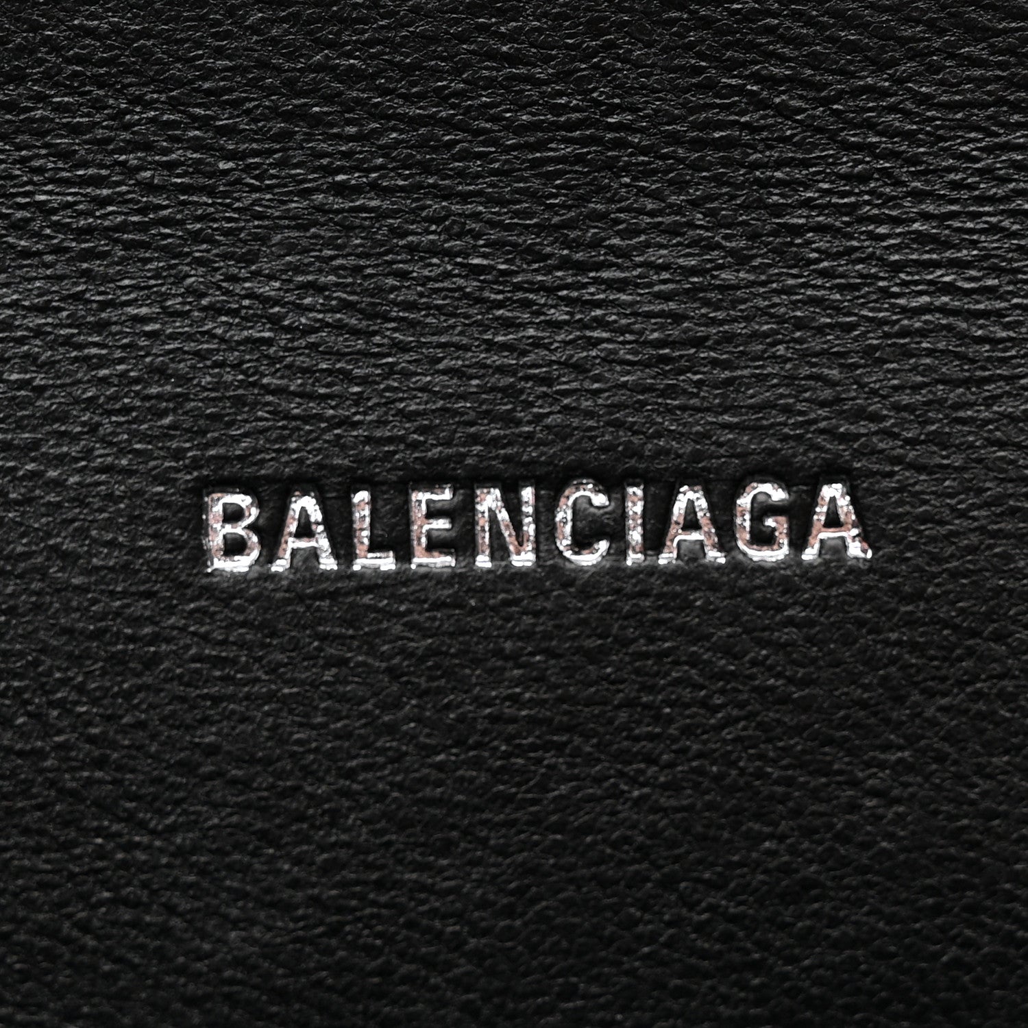 Balenciaga Metallic Textured Calfskin Hourglass Top Handle Bag XS Silver 7 of 14