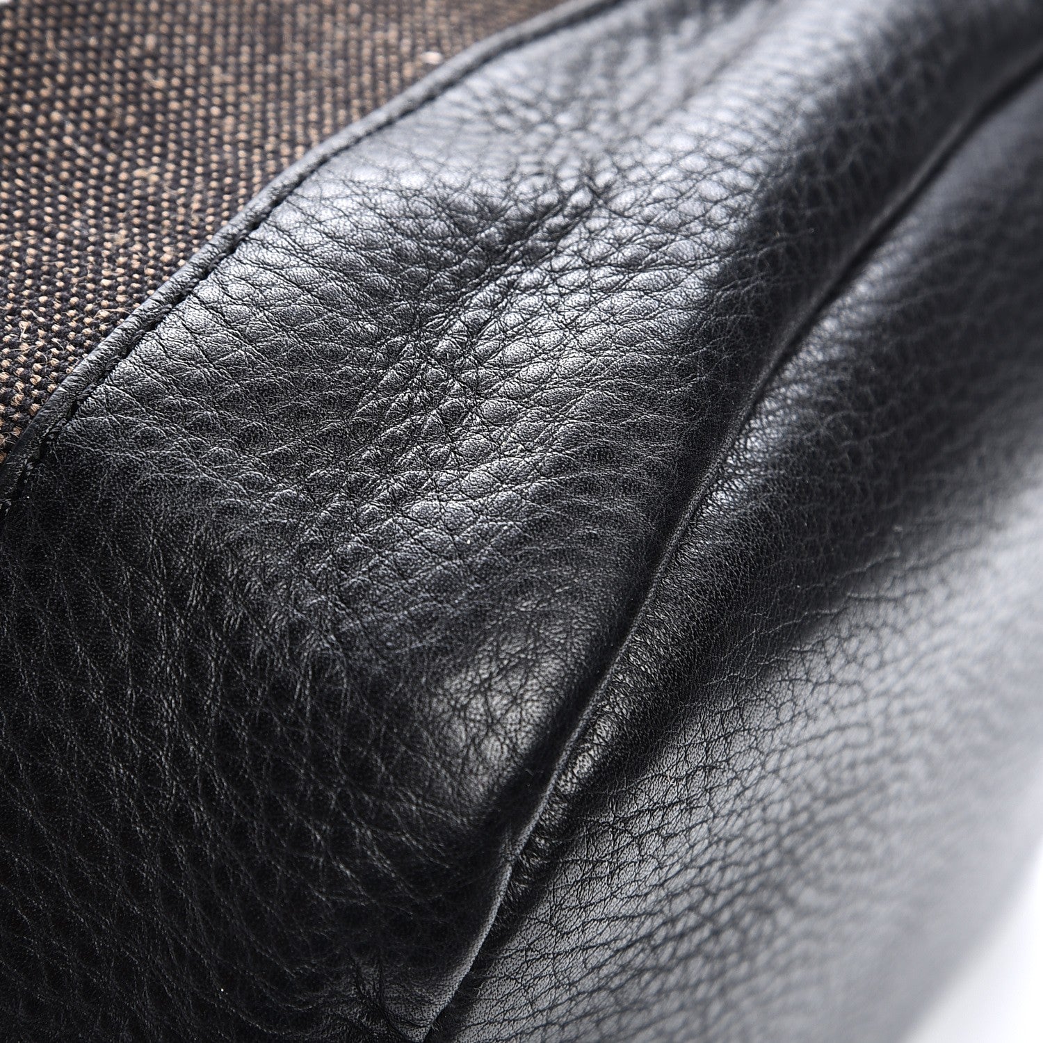 Burberry Canvas Mega Check Drifton Backpack Black 8 of 9