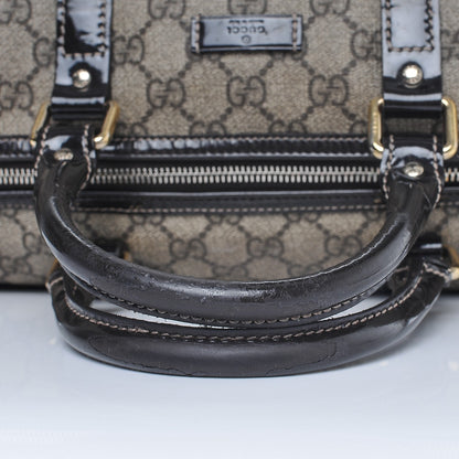 Gucci GG Plus Monogram Medium Joy Boston Dark Brown 8 of 8