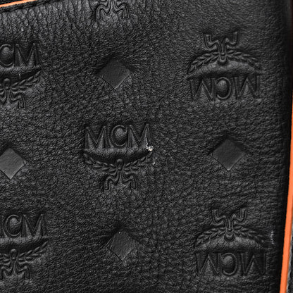 MCM Calfskin Ottomar Monogram Large Klara Hobo Black 10 of 10