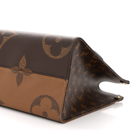 Louis Vuitton Reverse Monogram Giant Onthego MM 10 of 14