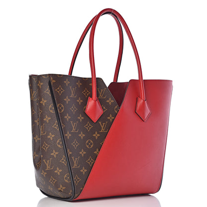 Louis Vuitton Calfskin Monogram Kimono Tote Cherry 3 of 13