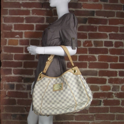 Louis Vuitton Damier Azur Galliera PM 2 of 9