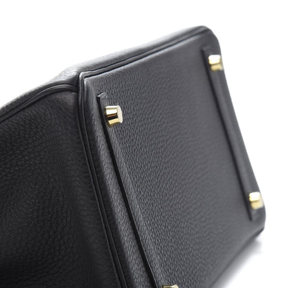 Hermes Togo Matte Alligator Birkin Touch 30 Black 7 of 35