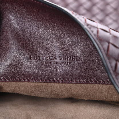 Bottega Veneta Nappa Intrecciato Large Loop Dark Barolo 6 of 10