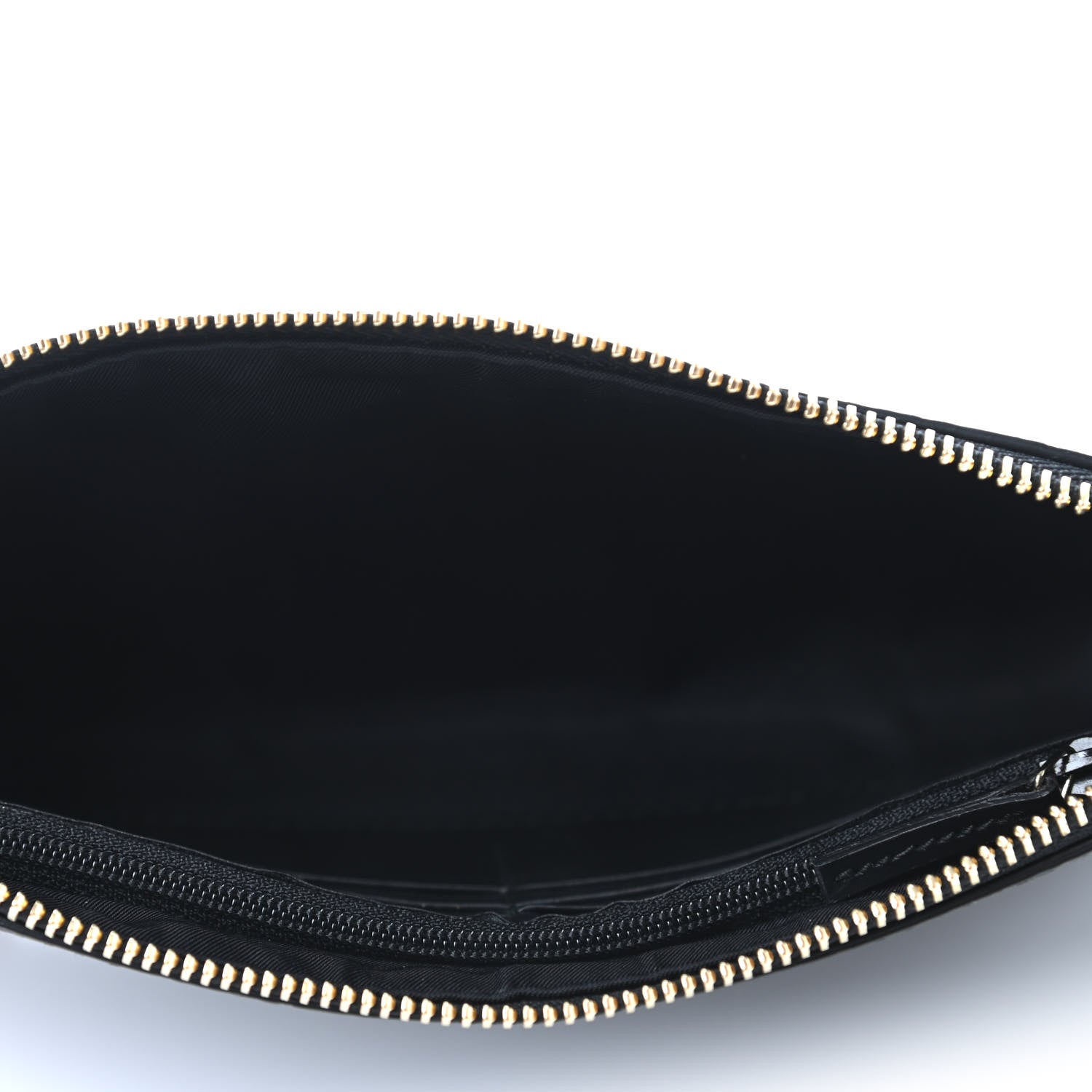 Gucci Guccissima Signature Wrist Wallet Black 4 of 4