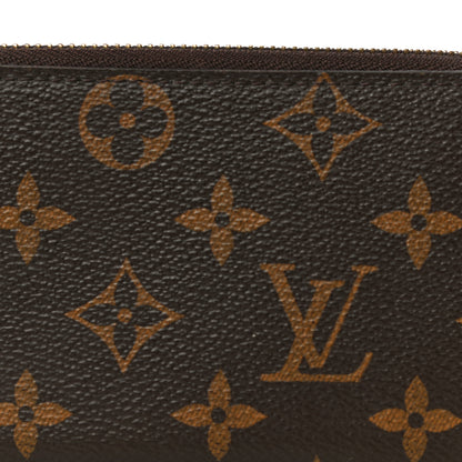 Louis Vuitton Monogram Clemence Wallet Rose Ballerine 13 of 14