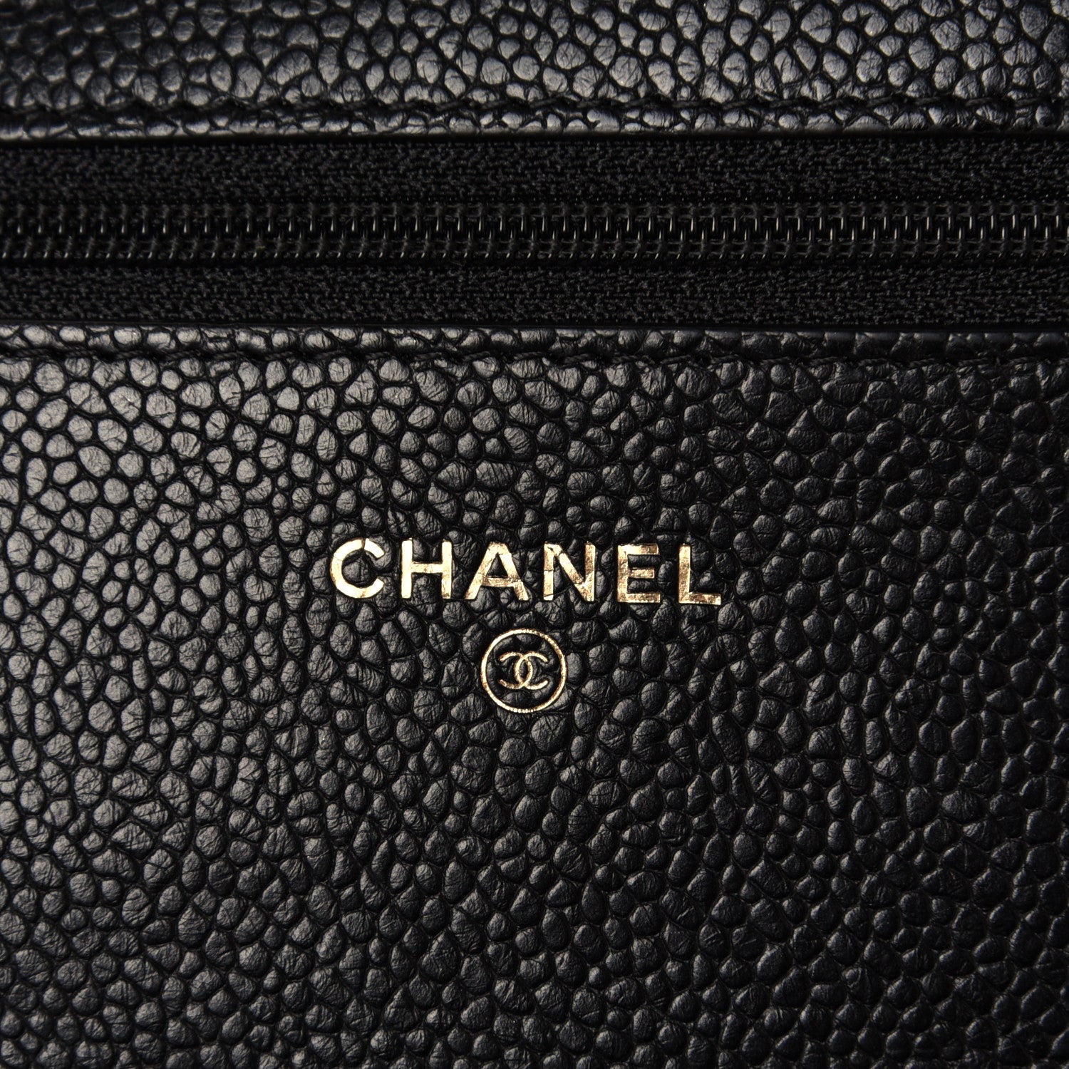 Chanel Caviar Quilted Boy Wallet On Chain WOC Black 6 of 13