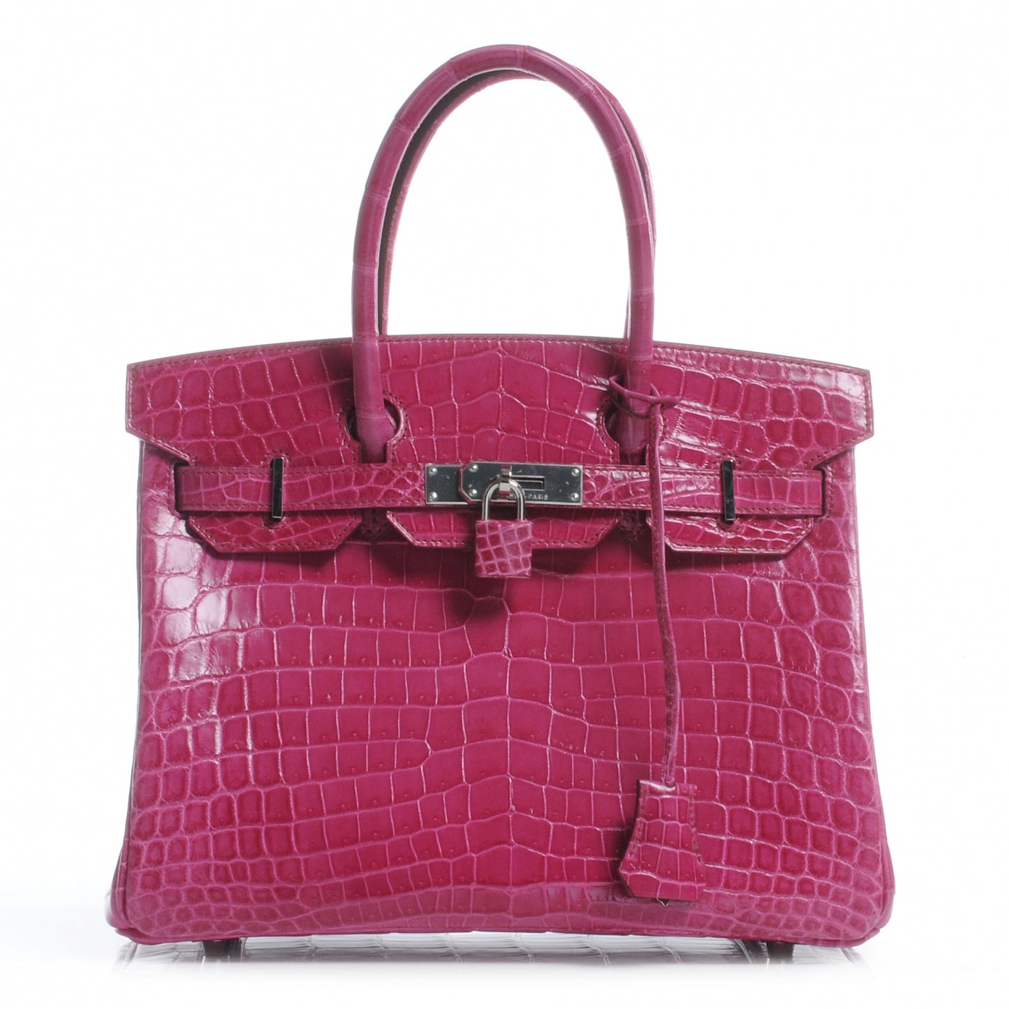 Niloticus Crocodile Birkin 30 Rose Tyrien