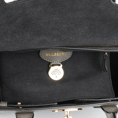 Mulberry Classic Grain Small Bayswater Satchel Mole Grey 6 of 9