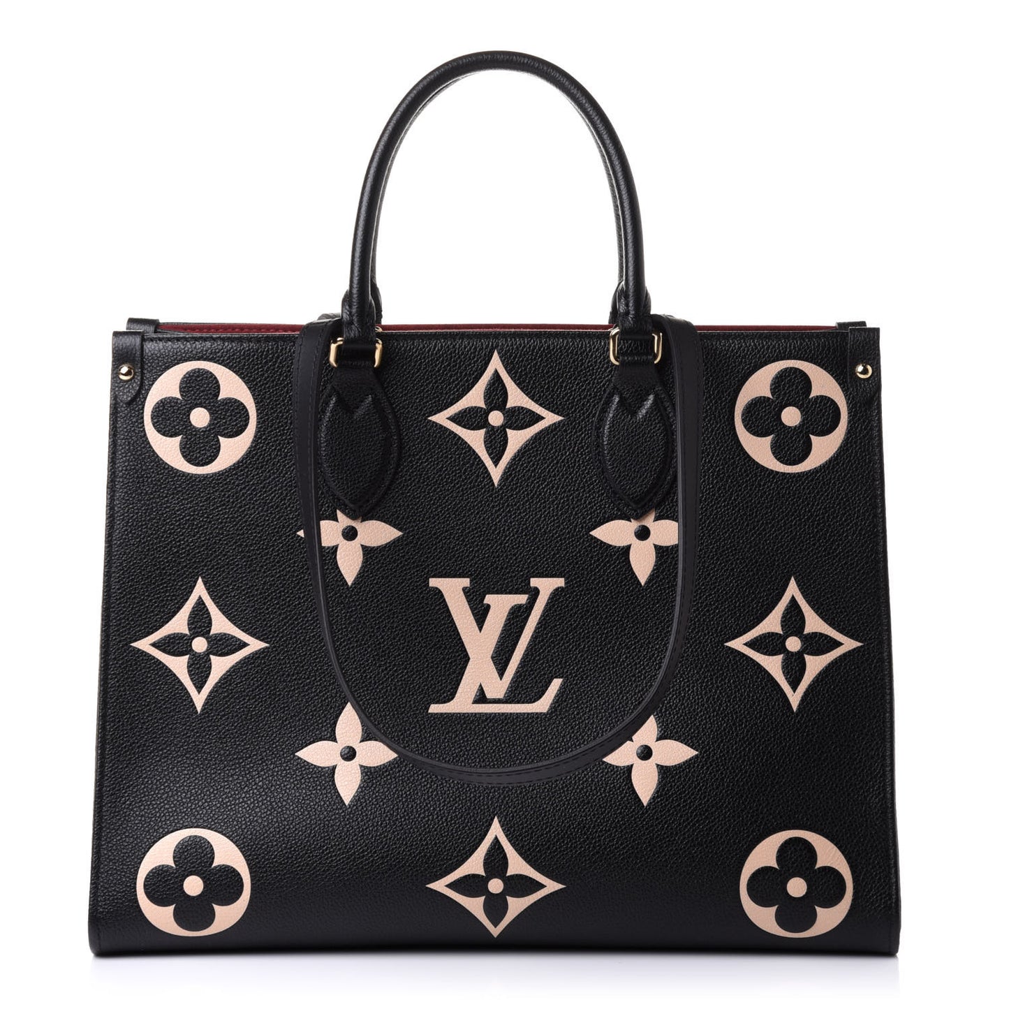 Empreinte Monogram Giant Onthego MM Black Beige