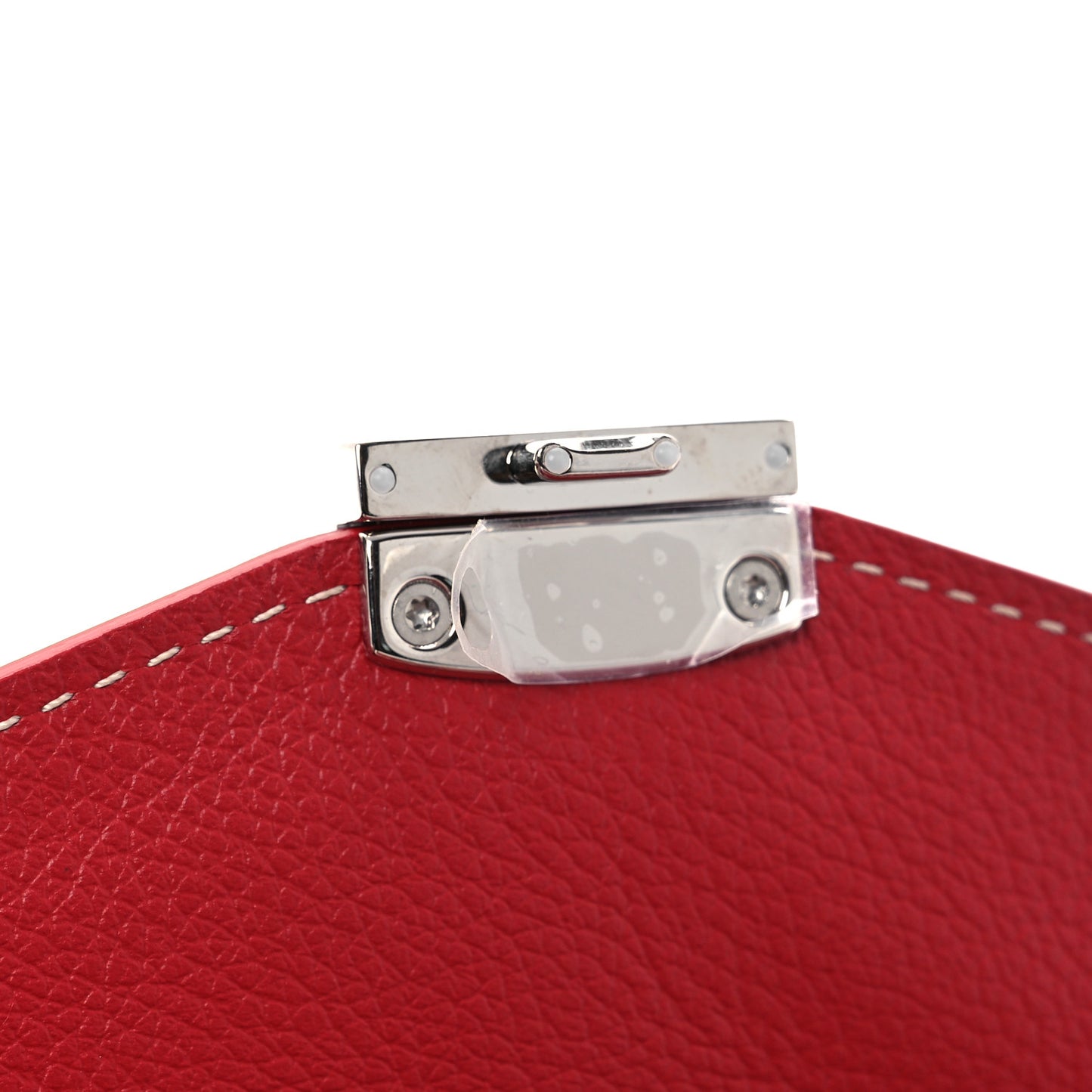 Goyardine Calfskin Chypre Wallet Pouch Red