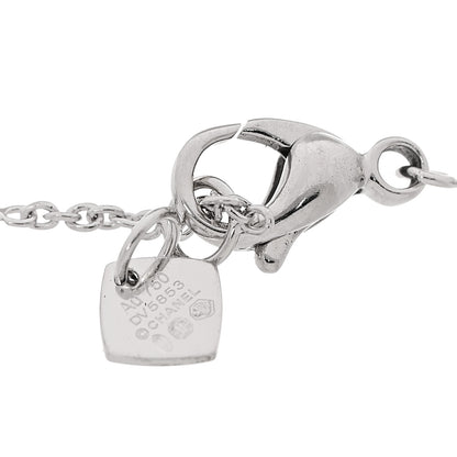 Chanel 18K White Gold Diamond Coco Crush Station Bracelet 3 of 5