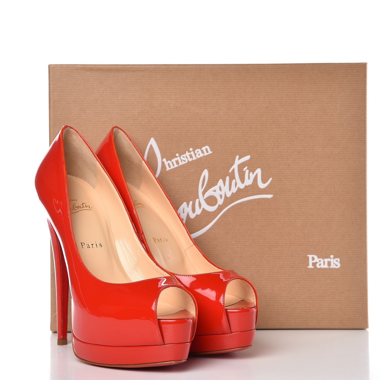 Christian Louboutin Patent Palais Royal 140 Pumps 38 Corazon 10 of 10