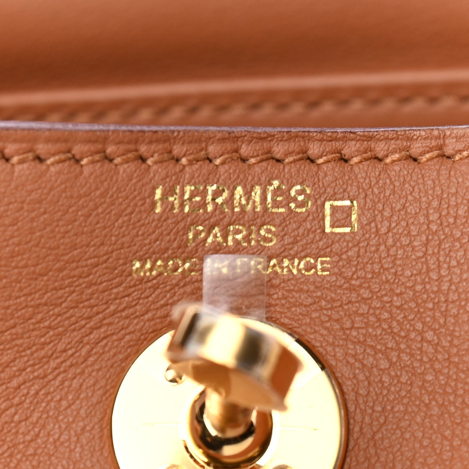 Hermes Matte Alligator Swift Mini Touch Lindy 20 Gold 6 of 9