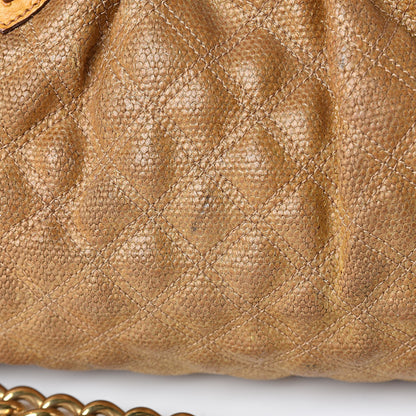 Marc Jacobs Coated Jute Ostrich Quilted Stam Yellow 8 of 11