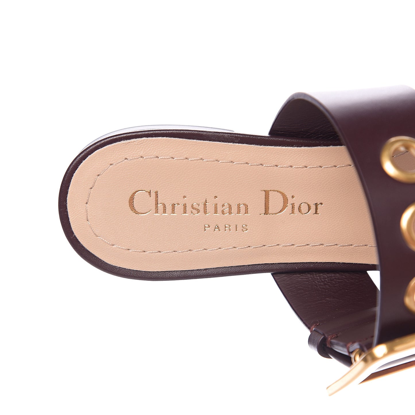 Technical Fabric D-Dior Ballerina Flats 35 Rouge