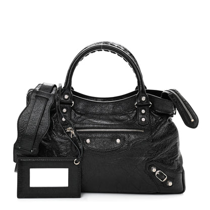 Balenciaga Agneau Giant 12 Silver Hardware Town Black 1 of 10