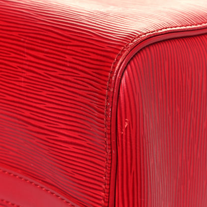 Louis Vuitton Epi Speedy 30 Castillan Red 10 of 23