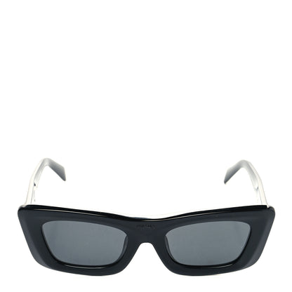 Prada Acetate Symbole Sunglasses SPR 13Z Black 2 of 8